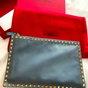 Valentino Stud Clutch